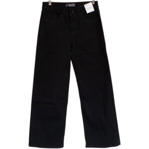 Jean Wide Leg para Mujer KAMYLA – Negro Clásico
